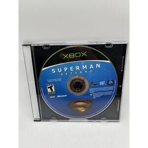Superman Returns: The Video Game (Microsoft Xbox, 2006)Disc Only. Free Shipping!